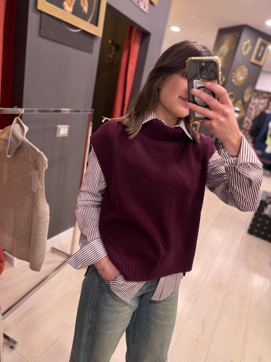 GILET COLLO ALTO DONTWAIT