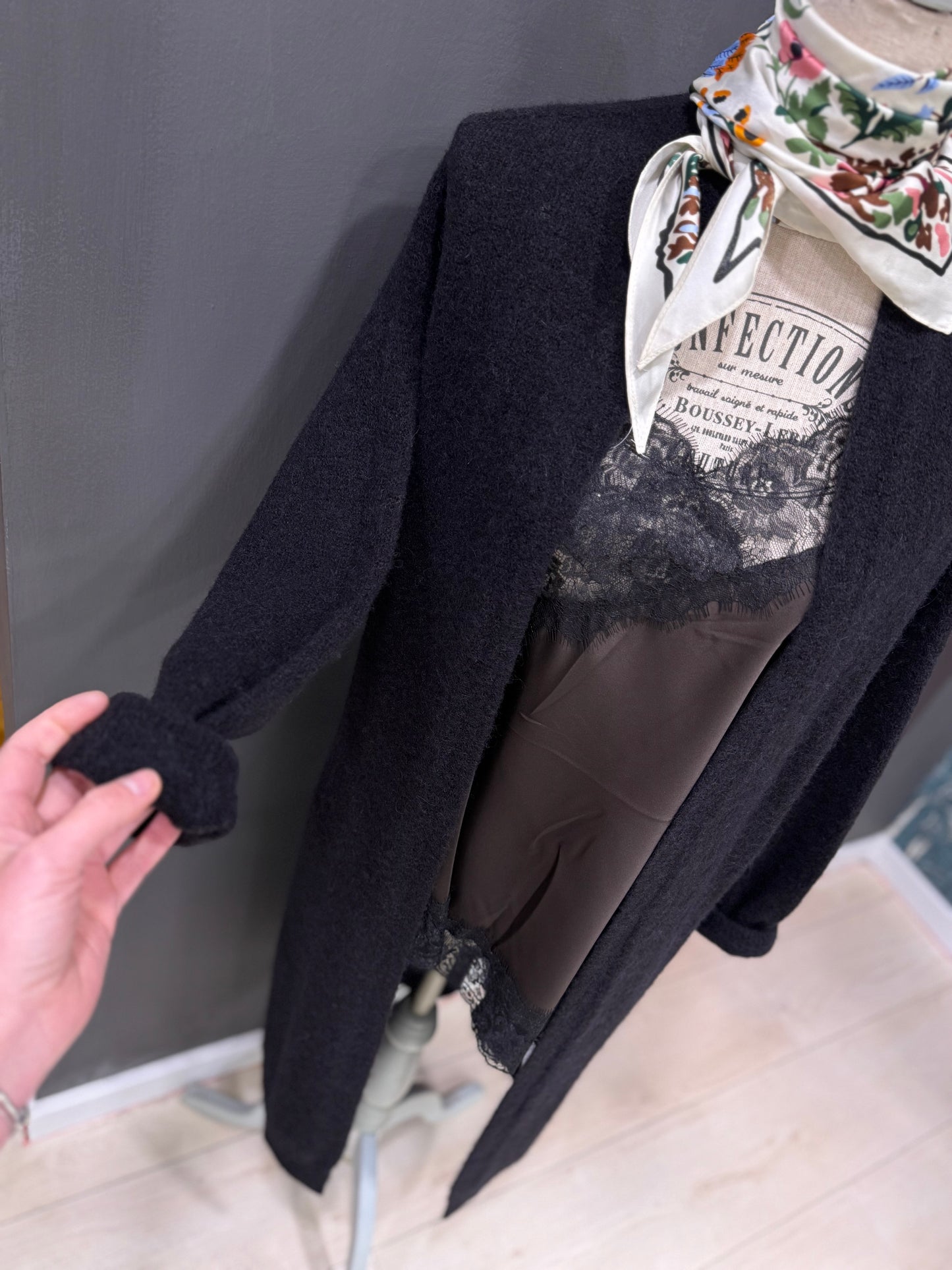CARDIGAN APERTO MOHAIR DONTWAIT
