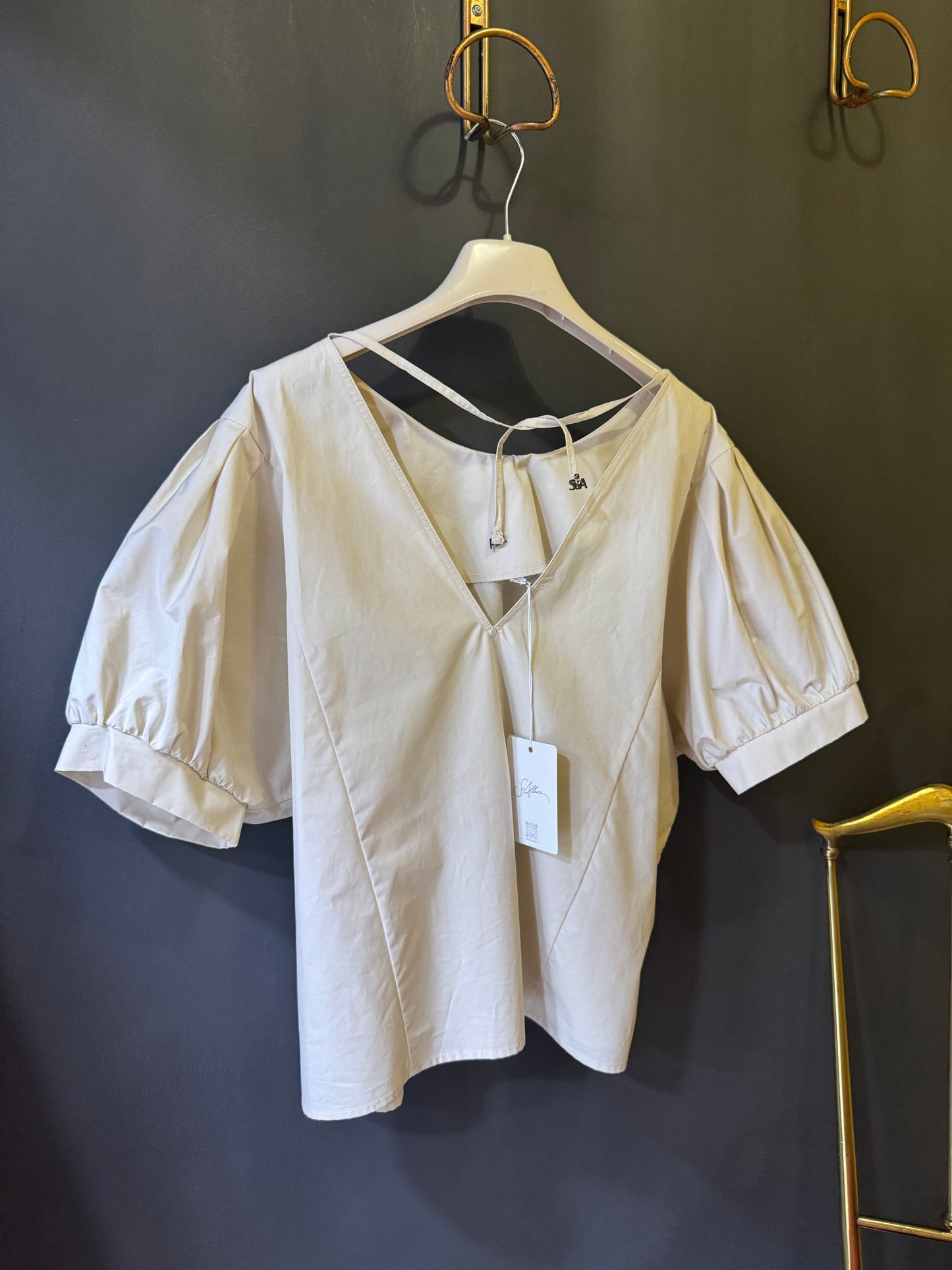 BLUSA IN COTONE SOALLURE