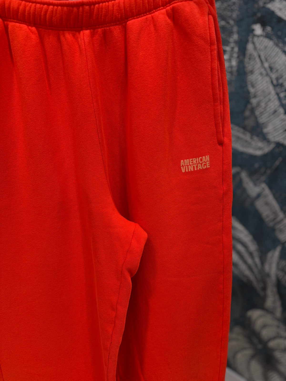 PANTALONE FELPA CON POLSINO AMERICANVINTAGE