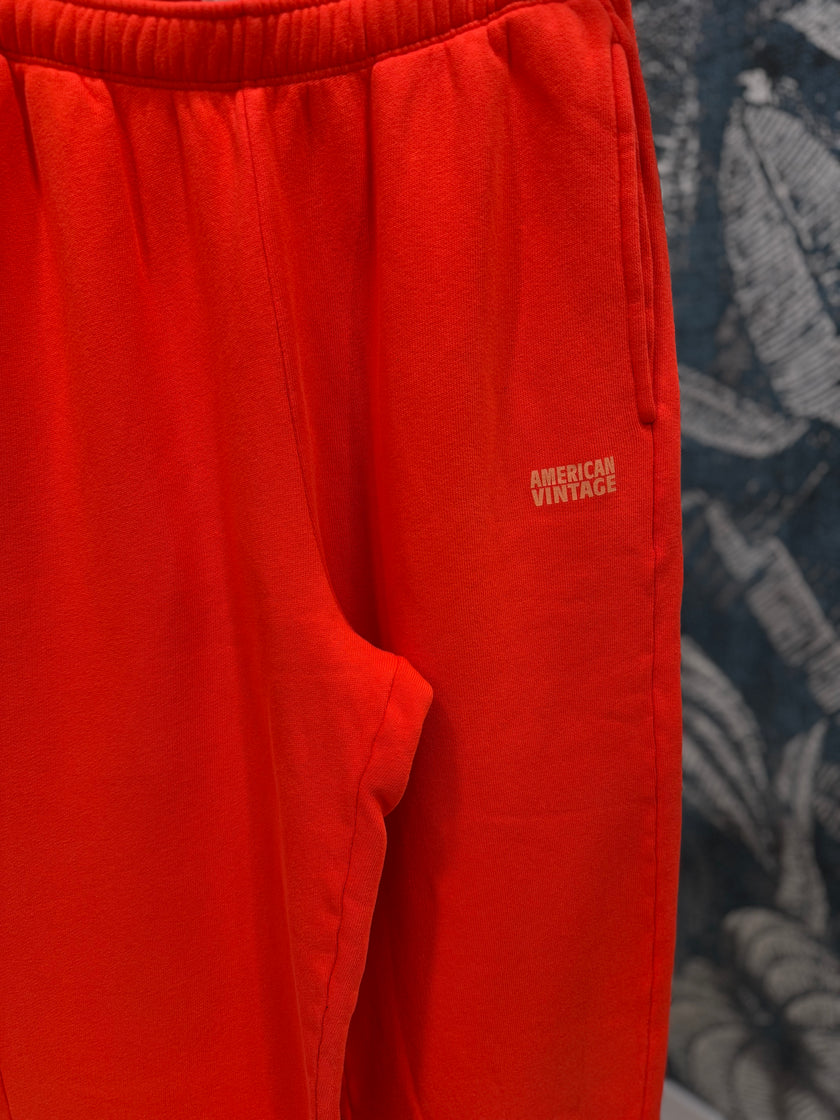 PANTALONE FELPA CON POLSINO AMERICANVINTAGE