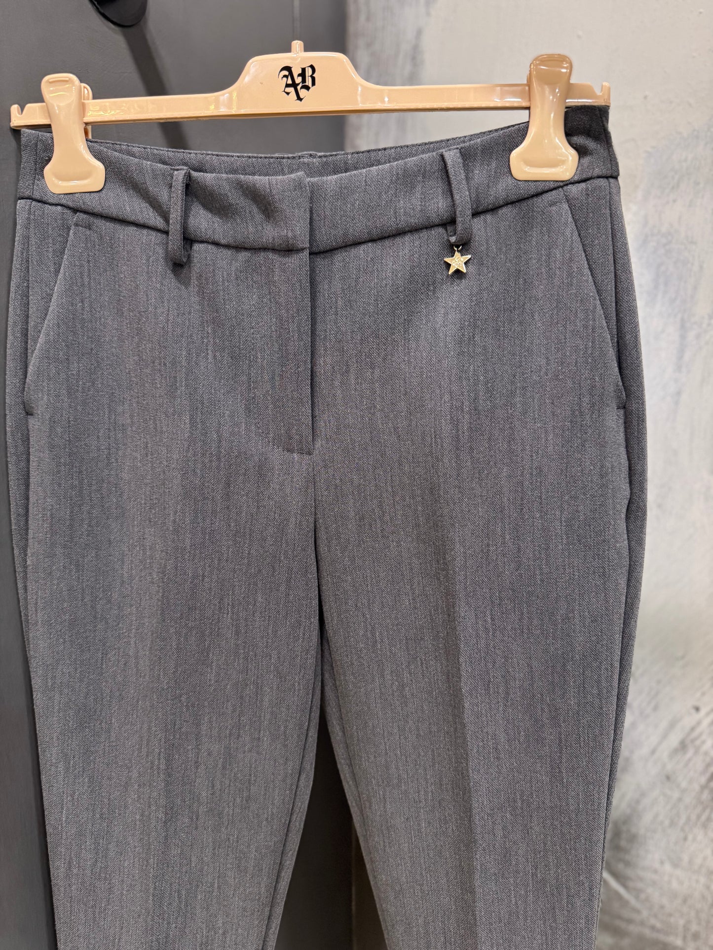 PANTALONE A SIGARETTA GRIGIO SOUVENIR