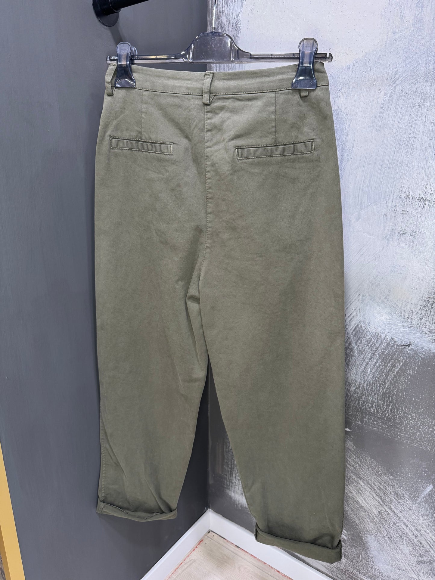 PANTALONE CARROT MILITARE DONTWAIT