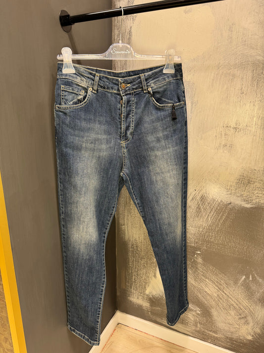 JEANS DRITTI ALLA CAVIGLIA SOUVENIR