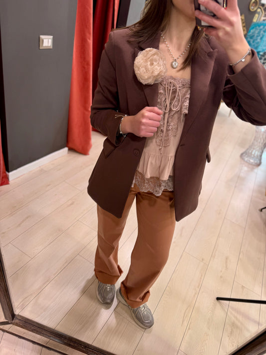 PANTALONE 5 TASCHE IN BULL|2 colori SOALLURE