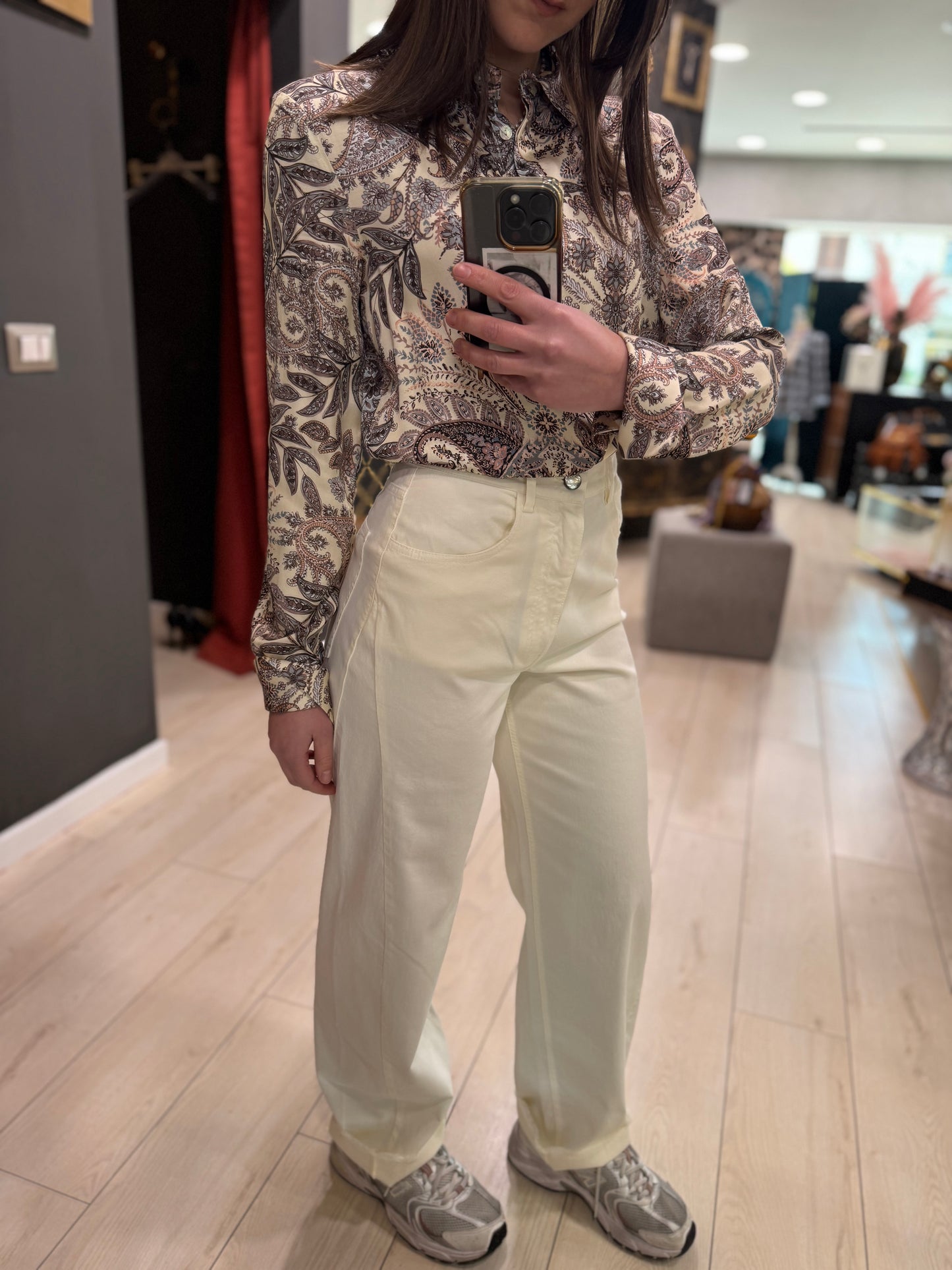 PANTALONI BARREL IN BULL SOALLURE