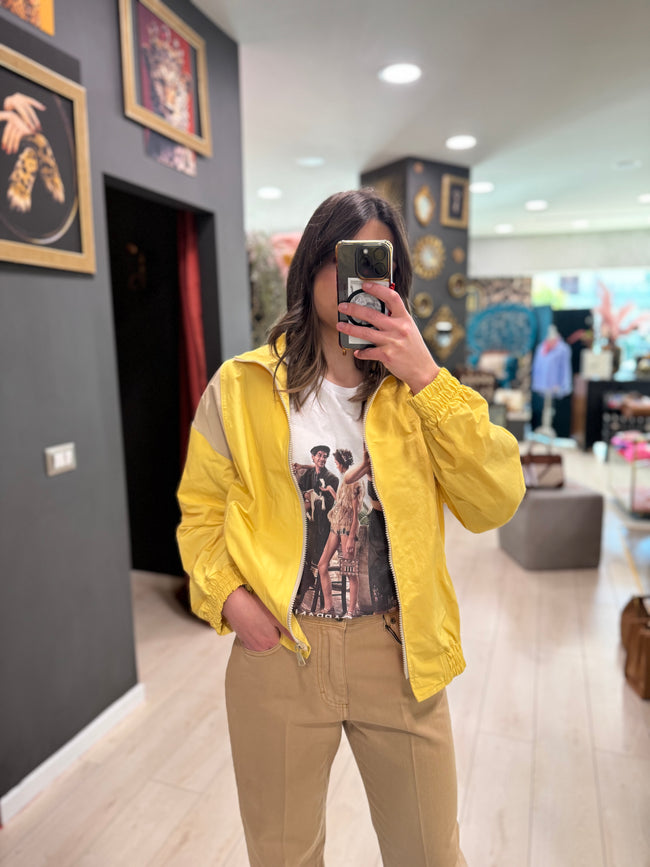 GIACCA BOMBER GIALLO DONTWAIT