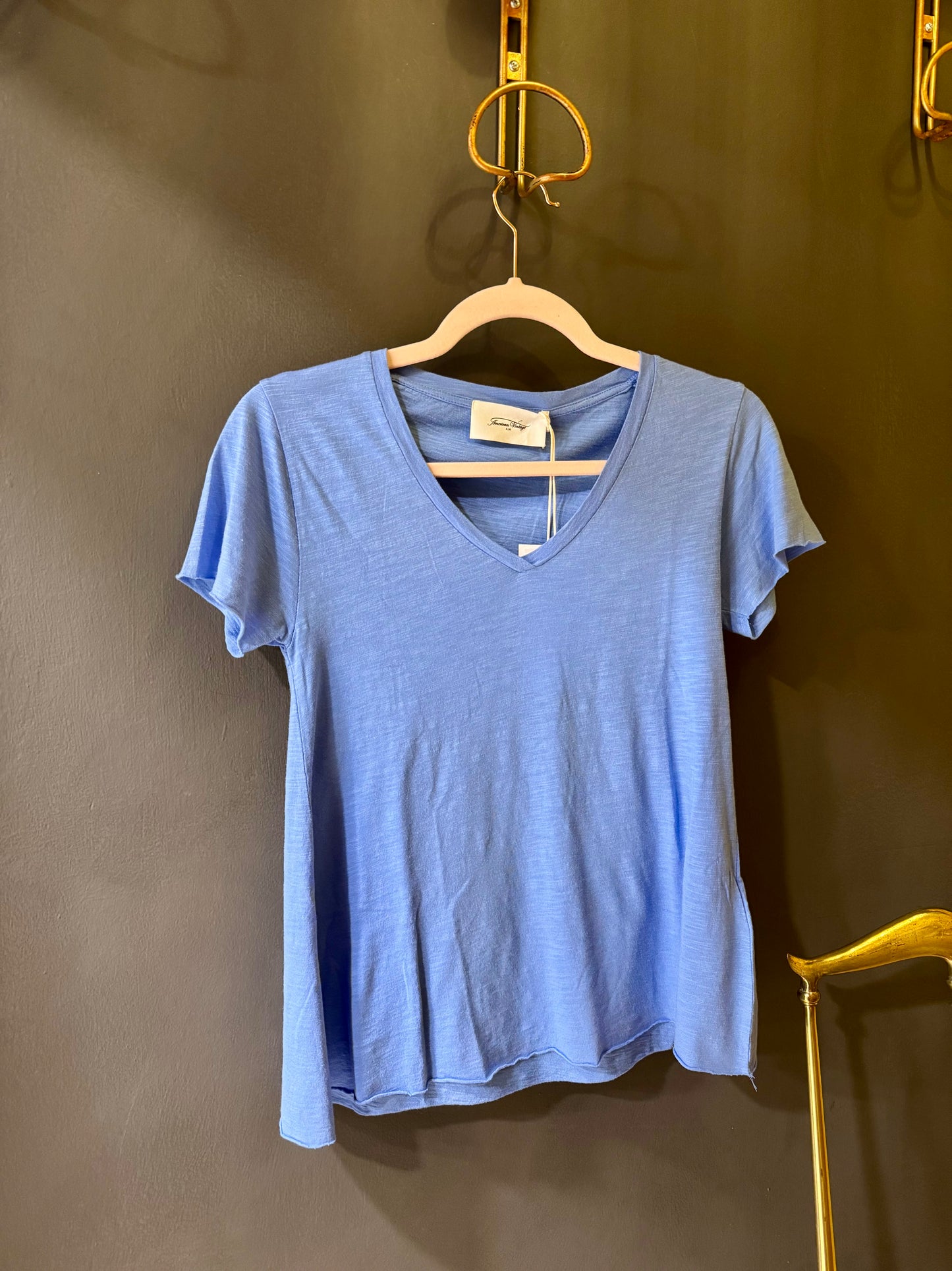 TSHIRT SCOLLO A V JACKSONVILLE AMERICAN VINTAGE