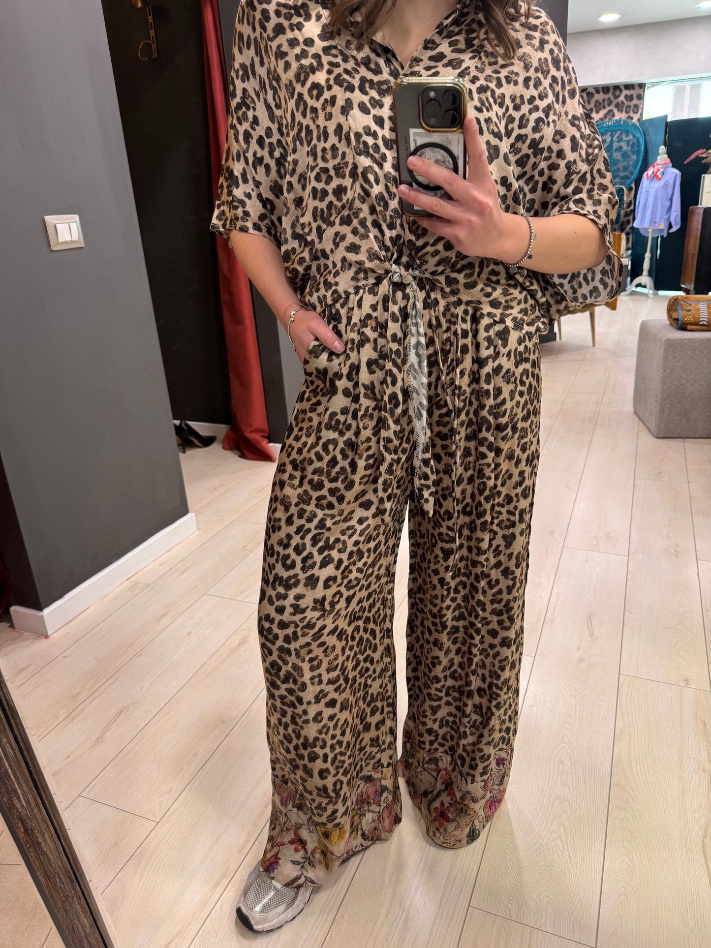 PANTALONE MACULATO ‘LEA’ DONTWAIT