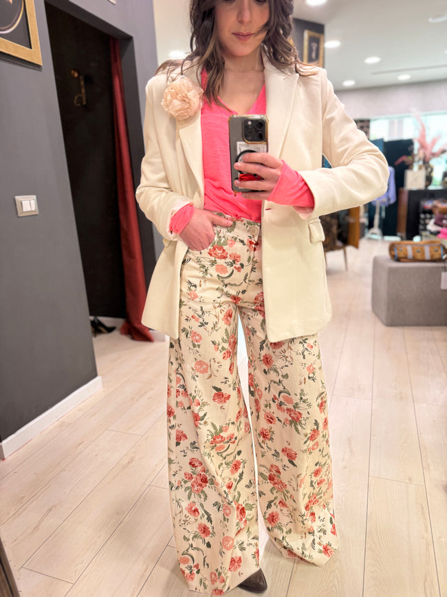 PANTALONE PALAZZO ‘CAMILLE’ DONTWAIT