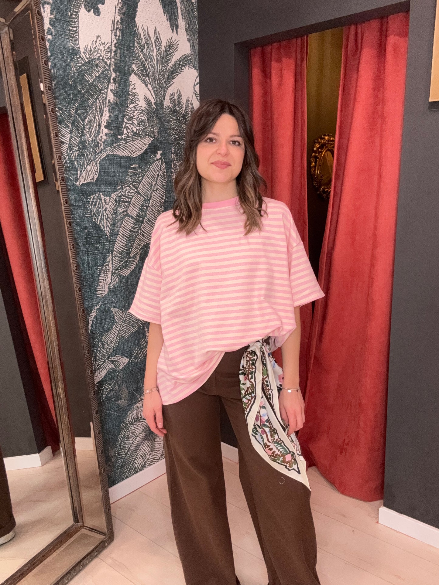 T-SHIRT STRIPE DON’T WAIT