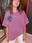 T-SHIRT STRIPE DON’T WAIT