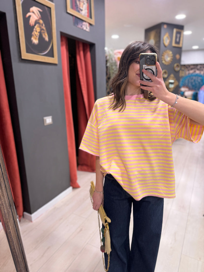 T-SHIRT STRIPE DON’T WAIT
