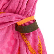 Sciarpa Marly rosa in spugna