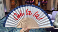 Ventilatore Ooh La La Script 23cm