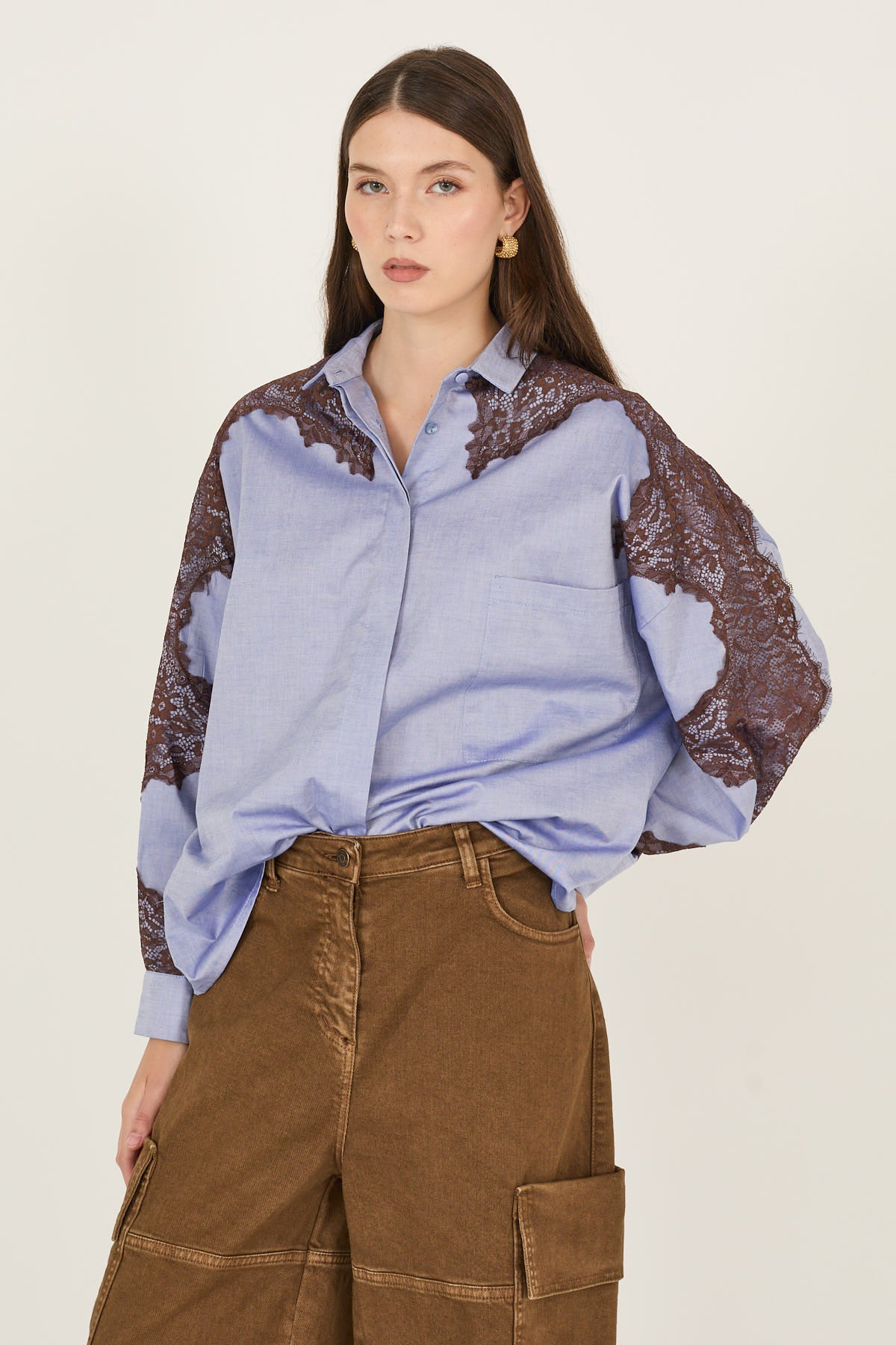 CAMICIA CON PIZZO SOUVENIR