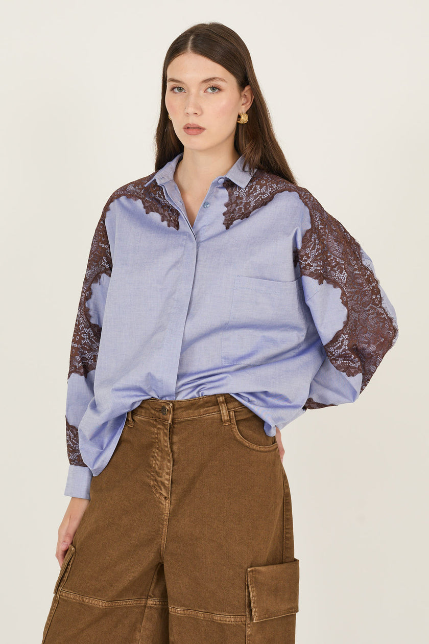 CAMICIA CON PIZZO SOUVENIR
