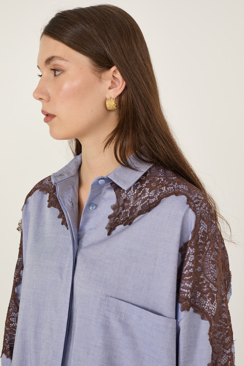 CAMICIA CON PIZZO SOUVENIR