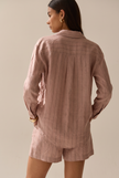 SHORTS IN LINO RIGATO|2 varianti